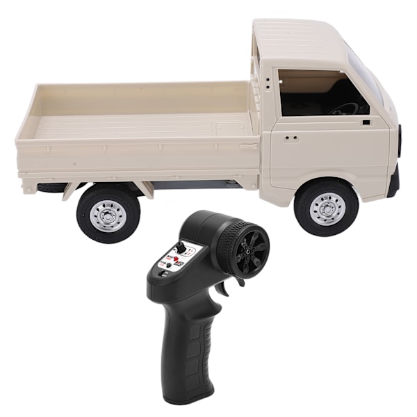 1:16 RC-lastbilsmodell 4-hjulsdriven leksaksbil med 2,4G trådlös fjärrkontroll USB-laddning