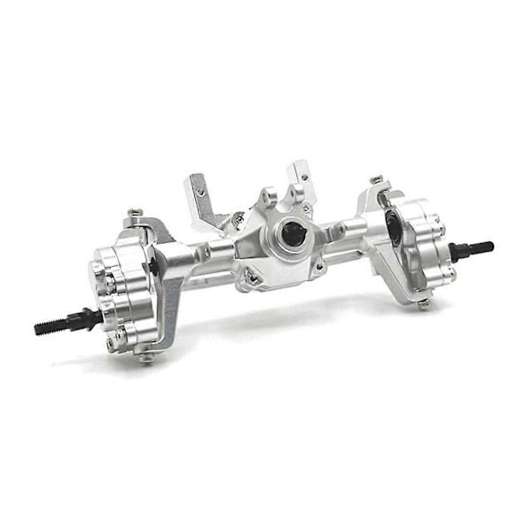 For- og bagaksel sæt til FMS 1/24 FCX24 Xiaoqi K5 RC, Sølv