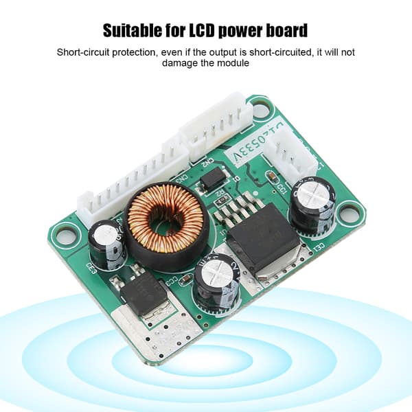 5 stk. DC Step Down Modul 12V til 5V 3.3V 3A Høj Effektivitet til LCD Strømforsyning