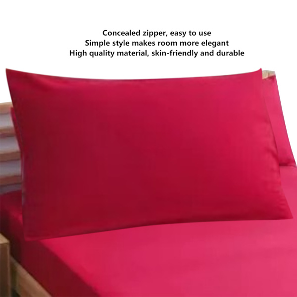 30x50 cm ren farge Komfortabel hudvennlig Putetrekk Putetrekk for sofa hjemmebruk