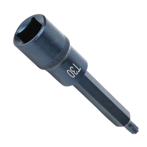 Socket Bit Star S2 Legert stål Elektrisk hurtignøkkelverktøy Maskinvare Blueing Blister 1/2X100XT30