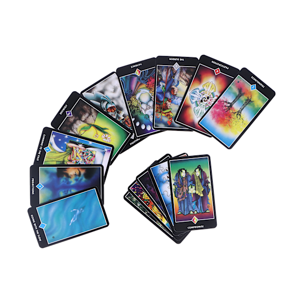 79-kortstokk Tarot-kort Engelsk språk Interaksjon Spådom Spillkort Brettspill