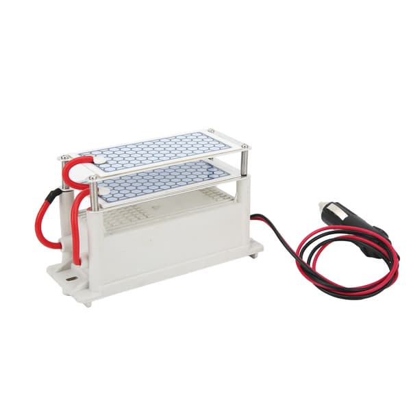 Ozon Generator Keramisk Plast DC12V Vaskbar Gjenbrukbar Ozoniserer for Luftrenser
