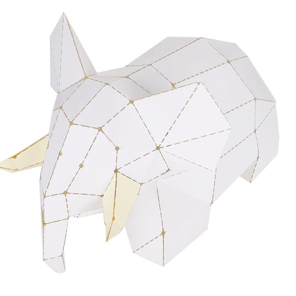 Boardattack Papercraft Kit USB-driven DIY Handgjorda Pedagogiska Leksaker för Barn
