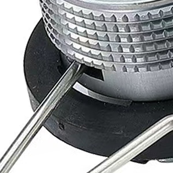 Retkikeittimen sovitin kasetti kaasun sovitin hyvin suljettu ulkoilmaretkelle retkeilyyn grilliin pitkälle säiliölle Z10 pidikkeellä