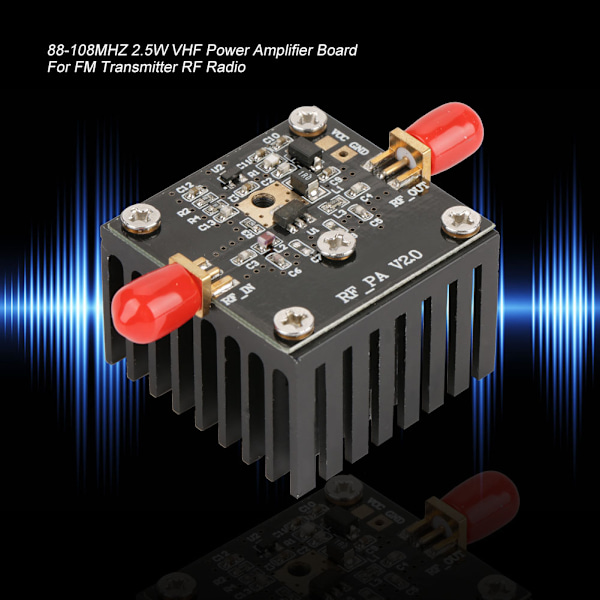 88-108MHZ 2.5W VHF-effektforstærkerkort til FM-sender RF-radio