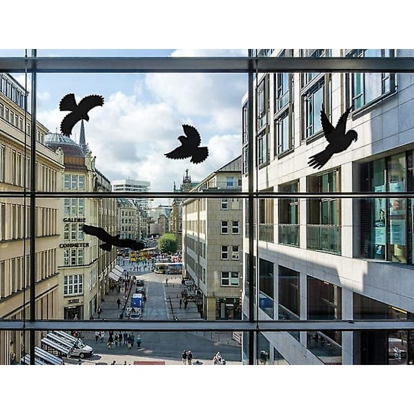 Fågelsäkra dekaler - Väder- och UV-beständiga (Set om 5)
