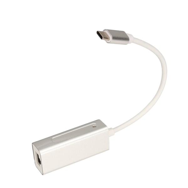 USB C till RJ45 LAN Ethernet Nätverksadapter Höghastighets Stabil Plug and Play Typ C nätverksadapter för stationära datorer Bärbara datorer