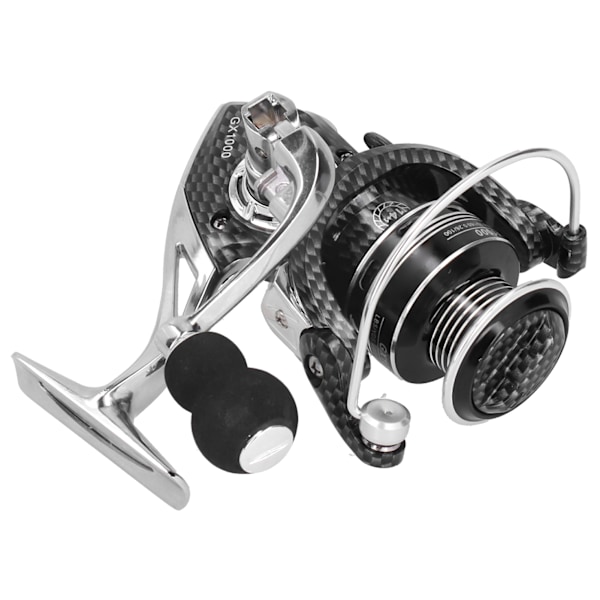 Metal Spinning Reel Lure Sea Rod Gapless Duplex Bearing Fishing Line Reels Accessory GX1000