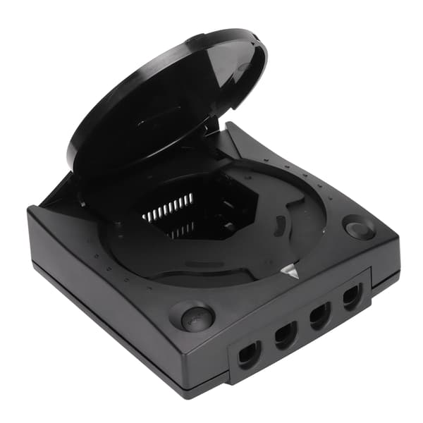 Hus Shell Plast Stødabsorberende Sort Erstatningsbeskyttelsesetui til SEGA Dreamcast DC