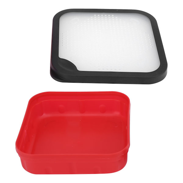 Agnsøte for oppbevaring av agn - Praktisk, enkel å bære, varmebestandig, lufttett og slitesterk - 170x170x45mm