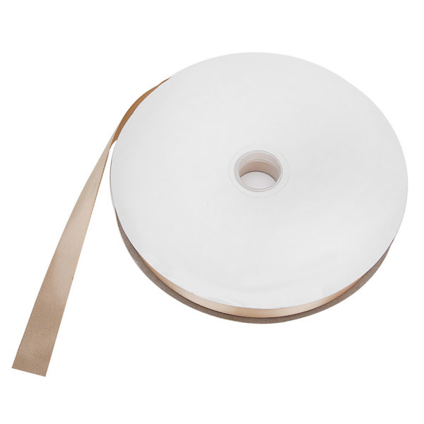 Satinband Polyester Jul Bröllop Födelsedag Present Inslagning Dekoration 2cm Bredd 100 Yard