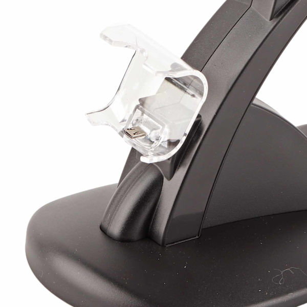 Spelkontroll Laddningsställ Dropsäkert bärbar Dual Gamepad-laddarstation med indikator för PS4 SLIM