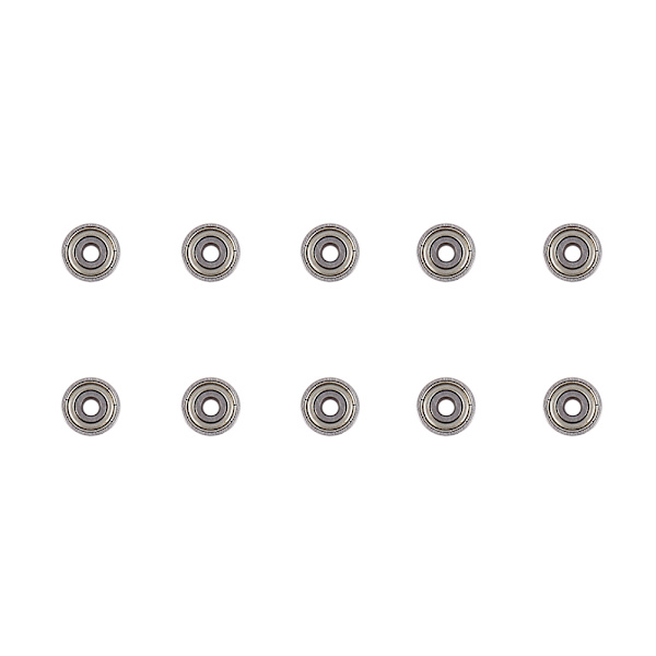 10 stk 3x10x4 mm kulstof krom stål afskærmede metriske forseglede lejer 623ZZ