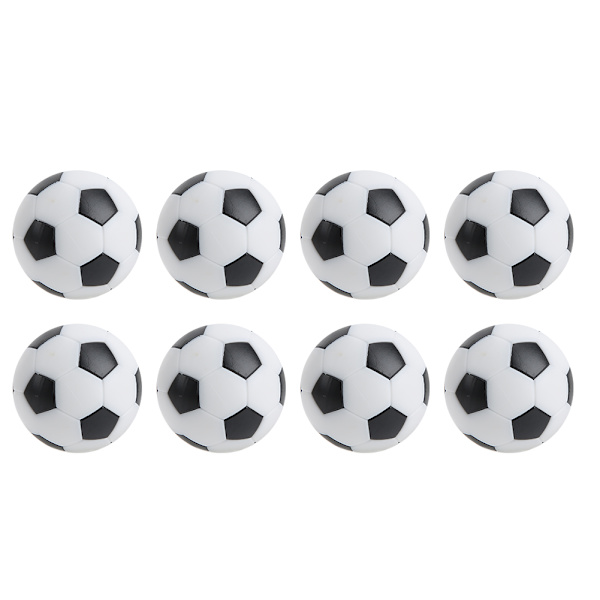 8 Stk Mini Bord Fodbold Bolde 32mm Børn Fodbold Bord Spil Maskin tilbehør