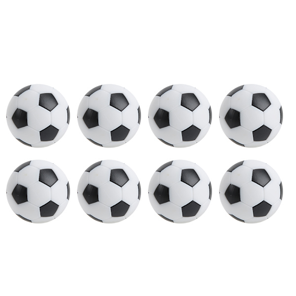 8 Stk Mini Bord Fotball Baller 32mm Barn Fotball Bord Spill Maskin tilbehør