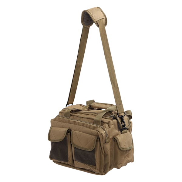 Militær Duffel Bag Jakt Duffel Bag Oxford Stor Utendørs Skulder Bag Håndveske For Camping Fotturer Ryggsekk Reise Khaki