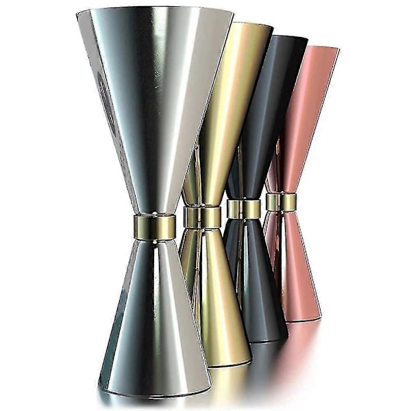 30/45ml 30/60ml 45/60ml Målekop i rustfrit stål Cocktail Wine Shaker Dobbelt Shot_SZXM guld 30ml 60ml