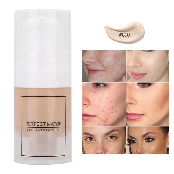 Ansigtsconcealercreme Mørke rande Akne Plet Akne Concealer Makeupcreme#C10