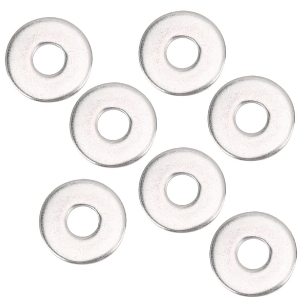 100 stk. flade skiver 304 rustfrit stål forstørret skruetilbehør fastgørelseshardware M8x24mm