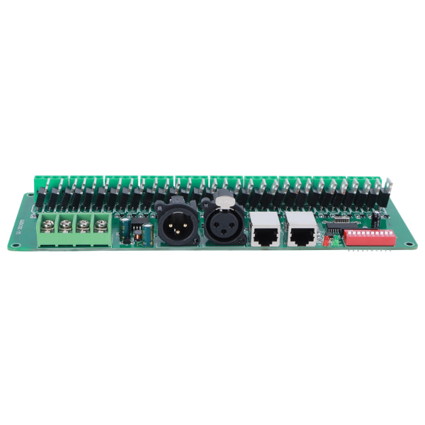 30-kanavainen DMX512 vakiodekooderi LED-ohjaindekooderi LED-nauhavalaisimiin, lavatankotarvikkeet 5-24 V