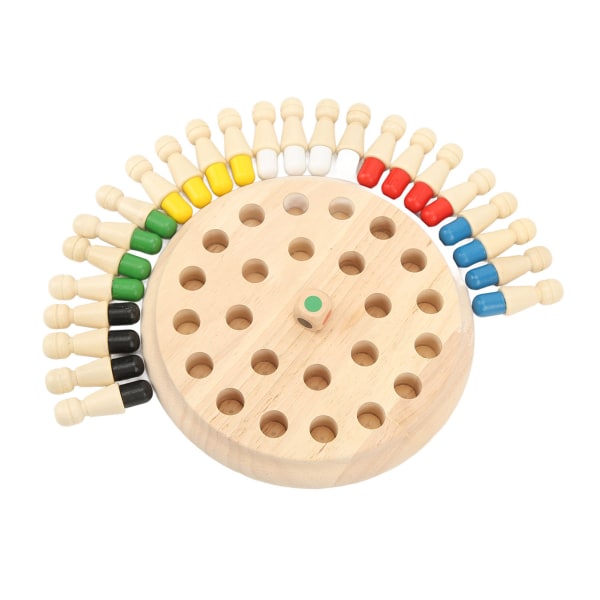 Wooden Memory Chess Game - Forbedre tidlig utdanning og logikkutvikling