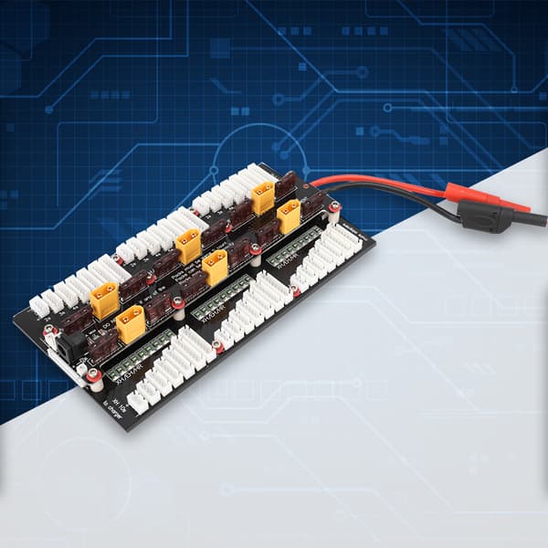 40A PL8 PL6 MPA ladeplade til 2S 3S 4S 5S 6S 7S 8S batterier oplader sort