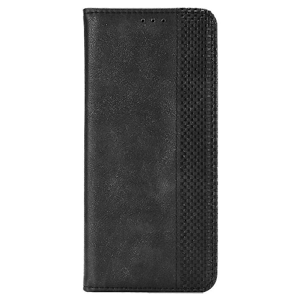 Kompatibelt Nokia C02 Magnetiskt PU Läder Mobilskal Stötsäkert Ställ Plånboksfodral-K