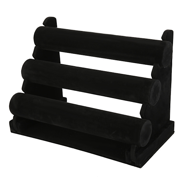 Tre lager Watch Display Storage Rack Organizer Armband Smycken Stand Hållare