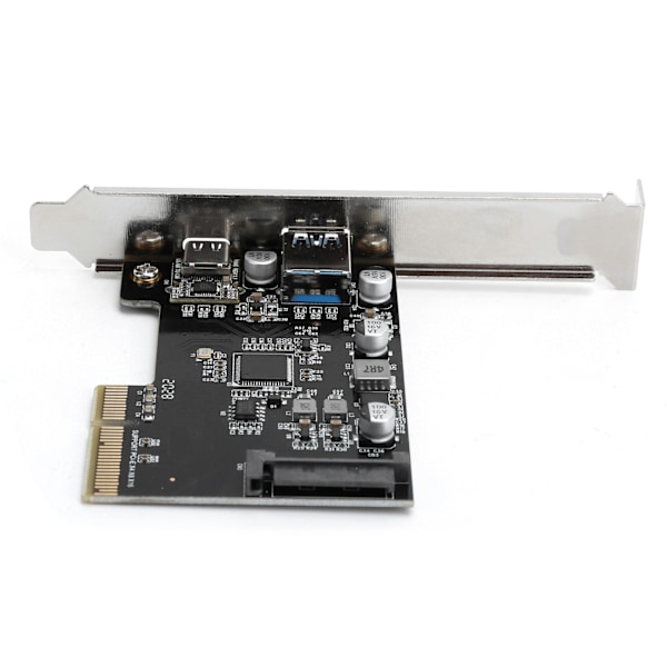 USB3.0 till USB3.1 expansionskort PCI Dual Port USB-gränssnitt DatortillbehörPH65AC