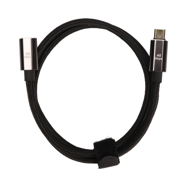 USB C til USB C-kabel Type C USB4.0-datakabel for Thunderbolt 4 PD100W Hurtiglading 40Gbps 8K 60Hz Type C-forlengelseskabel 80cm