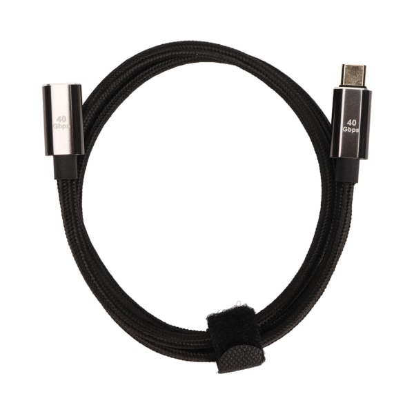 USB C till USB C-kabel typ C USB4.0-datakabel för Thunderbolt 4 PD100W Snabbladdning 40Gbps 8K 60Hz Typ C-förlängningskabel 80cm