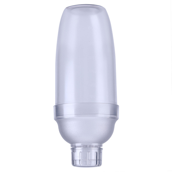 Anti läckage Transparent PC Resin Mjölk Te Cocktail Drink Shaker Bar Tool 700cc