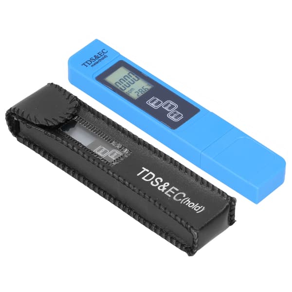 0-9999 ppm TDS/EC-tester Bærbar vannkvalitetsmonitor Testpenn Multifunksjonelt testinstrument