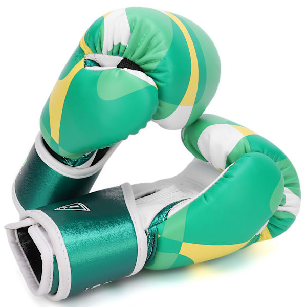 1 par børns Muay Thai håndmålhandsker til kickboxing MMA sparkende slagtræning