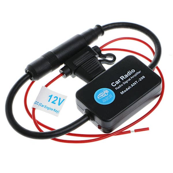 ANT-208 Bilradioforsterkerantenne FM-signalforsterker Bil AMPlifiter Biltilbehør