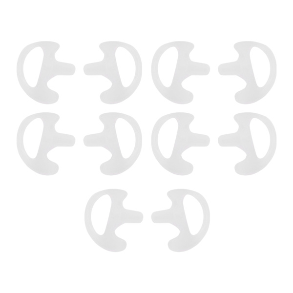 5 par silikone WalkieTalkie ørepropper til MTH600 MTH650 MTH800 MTH850 øresnegl
