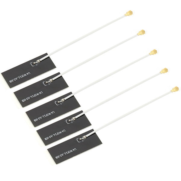 5 stk 2,4g 5G-antenne innebygd WIFI-antenne for IPEX1-grensesnitt trådløst WIFI-kort