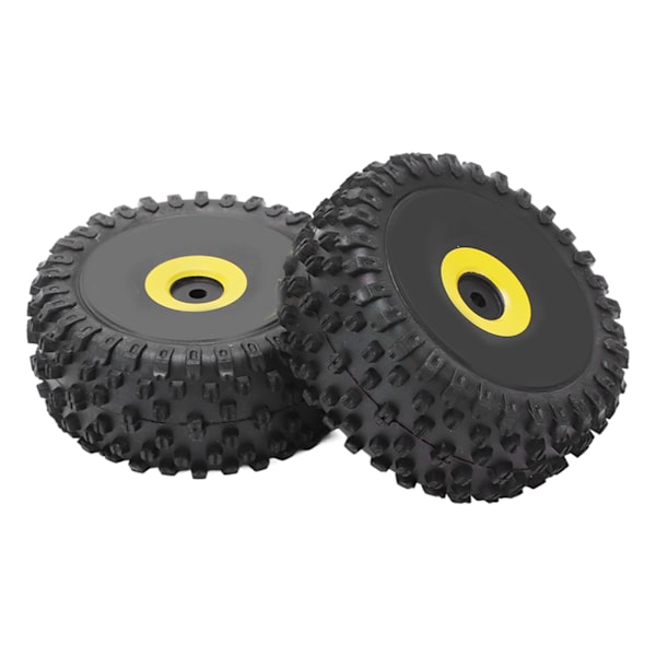 2 st RC-hjul RC-bil bakdäck gummihjul och däckset för WLToys 144010 1/14 fjärrstyrd bil