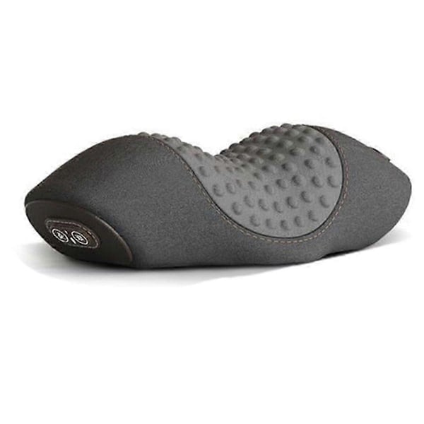 Elektrisk Massager Cervikal Pude Varm Kompres Vibration Massage Nakke Traktion Afslapning Sovende Memor