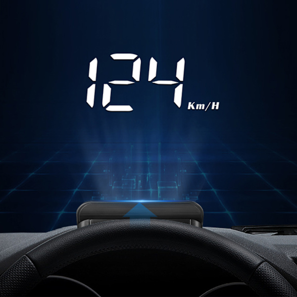 OBD2 HUD Head Up -näytön tuulilasiprojektorin multi hälytys väsymisajomuistutus