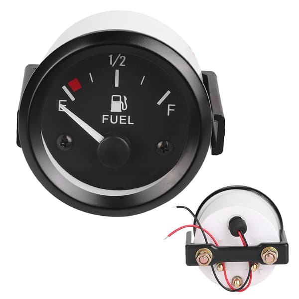 2 tommer 52 mm bil drivstoffnivåmåler med drivstoffsensor E-1/2-F pekeindikator