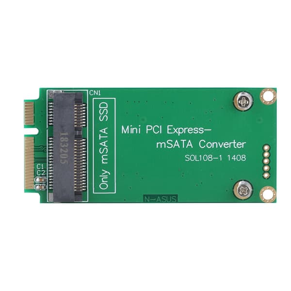 mSATA SSD til SATA Mini PCIE SSD Riser Kort Adapter Konverter for ASUS Laptop