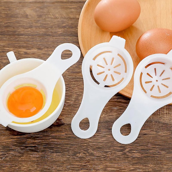 Kreativ Äggseparator - 3-pack, för enkel separation av äggvita och äggula vid bakning i köket