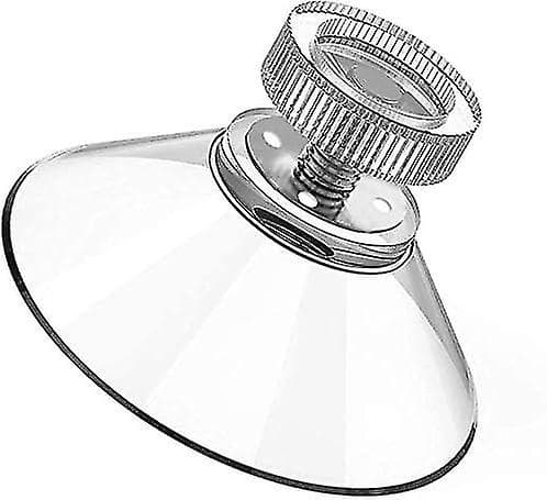 Suction Cup Ø 41mm, 8 PCS Suction Cups M4 Threads Stainless Steel, Suction Cups with Clear Knurled N