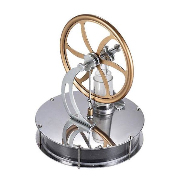 Low Friction Graphite Piston Stirling Engine - DIY Heat Education Model for Adults