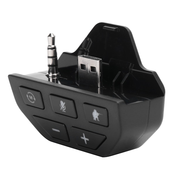 Lydforstærker Tabsløs Stereo Headset Adapter 4 Lydtilstande til Xbox One Gamepad Plug and Play