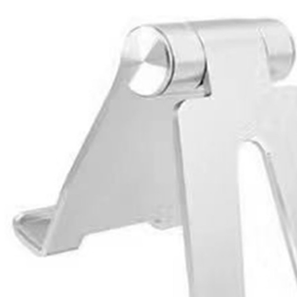 Tablet Stativ Aluminiumlegering Letvægts Sølv Skrivebord Tablet Holder Mobiltelefon Stativ