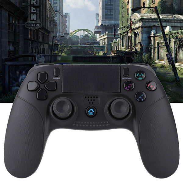 Trådløs Bluetooth-spillkontroller for Sony PS4/PS3-vert kompatibel med PC