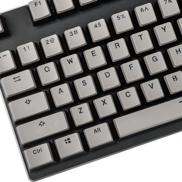 PBT Pudding Keycap Set för Cherry M x Mekaniskt Tangentbord Röd Svart